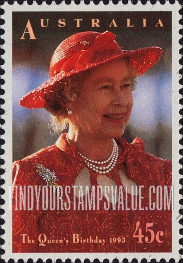 FindYourStampsValue: Queen Elizabeth II, 67th birthday