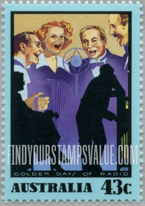 FindYourStampsValue: Golden Days of Radio: Music & variety shows