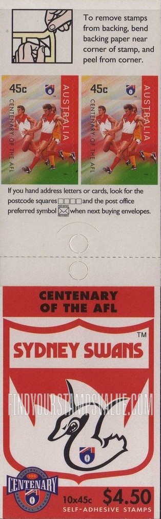 FindYourStampsValue: Sydney Swans
