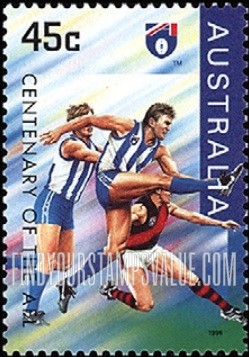 FindYourStampsValue: North Melbourne Kangaroos