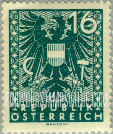 FindYourStampsValue: For Use in Vienna, Lower Austria and Burgenland: Coat of Arms
