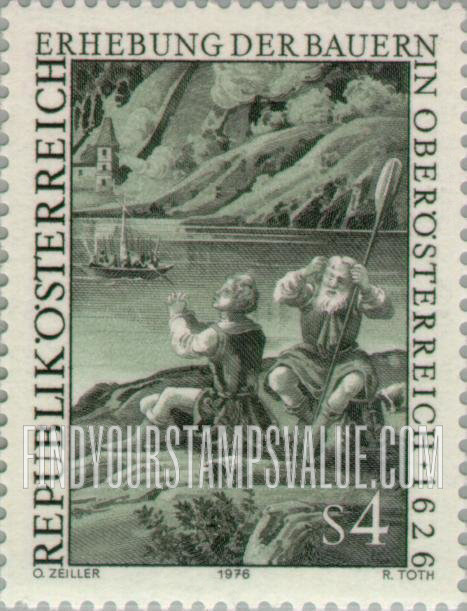 FindYourStampsValue: Siege of Linz, 17th Century Etching