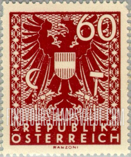 FindYourStampsValue: For Use in Vienna, Lower Austria and Burgenland: Coat of Arms