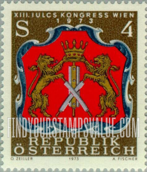 FindYourStampsValue: Arms of Viennese Tanners
