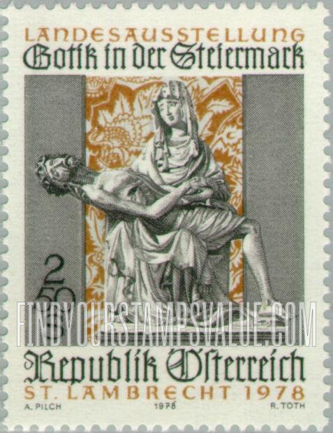FindYourStampsValue: Admont Pietà, c. 1410