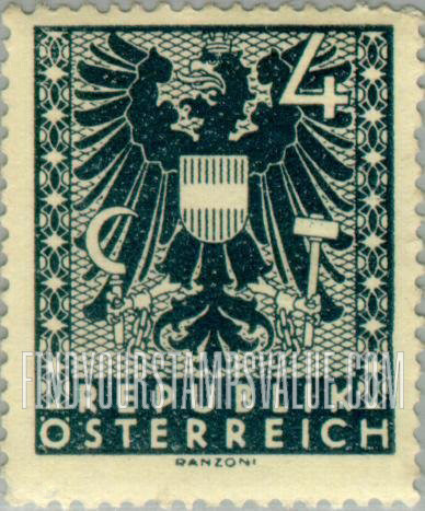 FindYourStampsValue: For Use in Vienna, Lower Austria and Burgenland: Coat of Arms