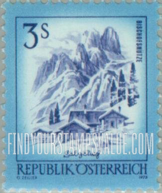 FindYourStampsValue: Bishofsmutze, Salzburg
