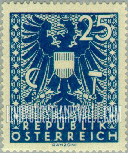 FindYourStampsValue: For Use in Vienna, Lower Austria and Burgenland: Coat of Arms