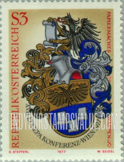 FindYourStampsValue: Papermakers’ Coat of Arms