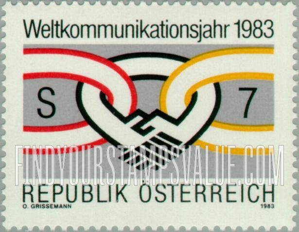 FindYourStampsValue: World Communications Year