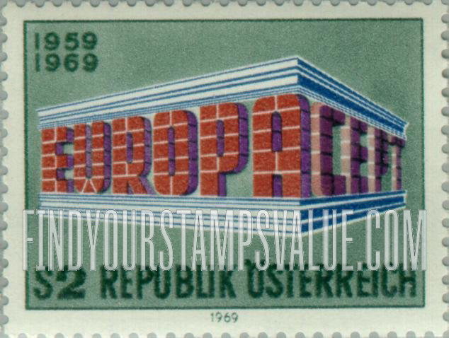 FindYourStampsValue: Europa, 1969