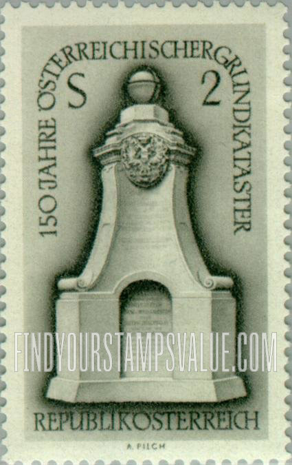 FindYourStampsValue: Land Survey Monument, 1770