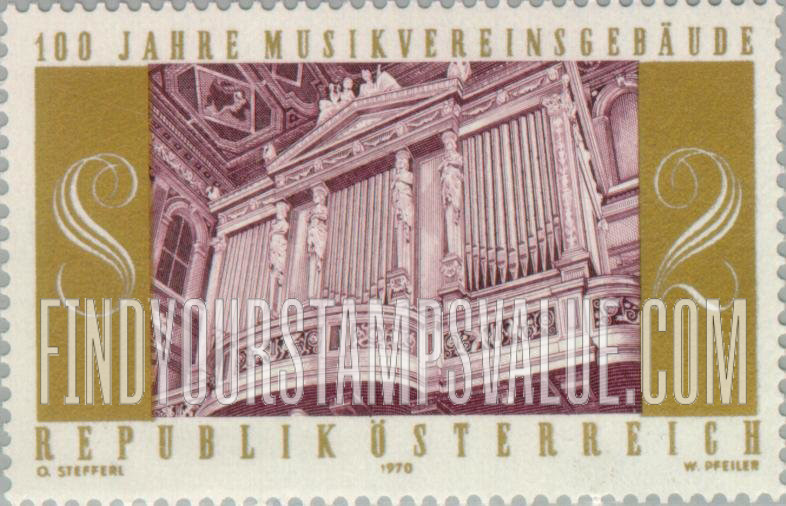 FindYourStampsValue: Organ, Great Hall, Music Academy