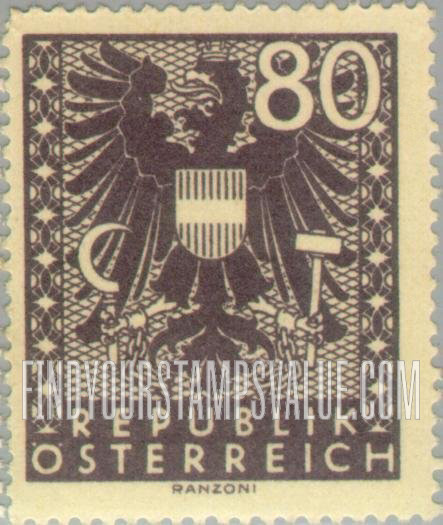 FindYourStampsValue: For Use in Vienna, Lower Austria and Burgenland: Coat of Arms