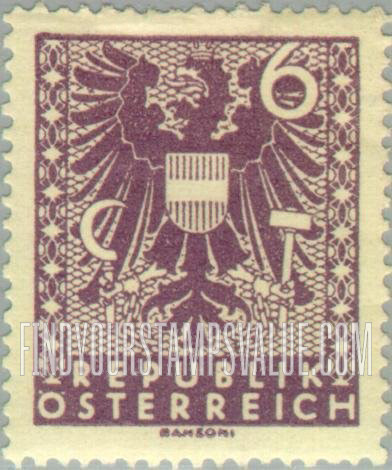 FindYourStampsValue: For Use in Vienna, Lower Austria and Burgenland: Coat of Arms