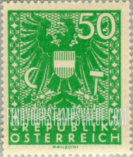 FindYourStampsValue: For Use in Vienna, Lower Austria and Burgenland: Coat of Arms