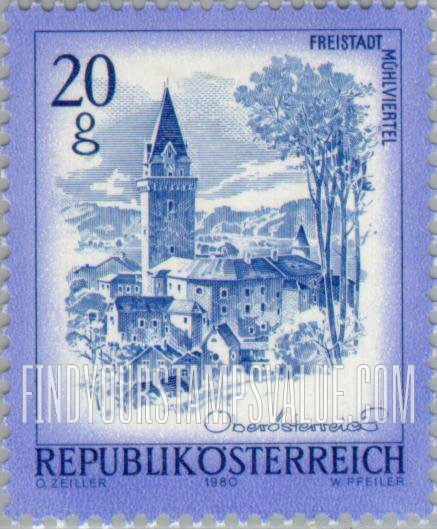 FindYourStampsValue: Freistadt, Upper Austria