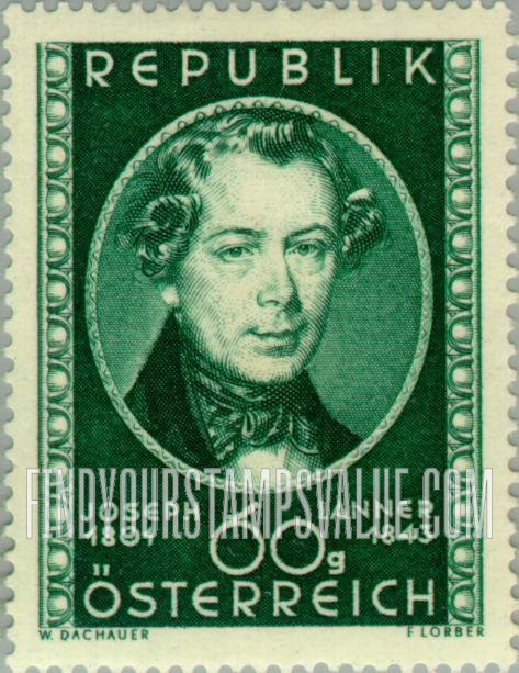 FindYourStampsValue: Portrait: Joseph Lanner