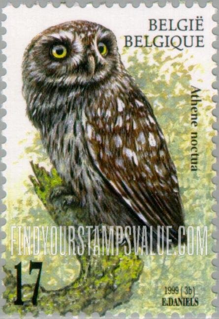 FindYourStampsValue: Owls: Athene noctua