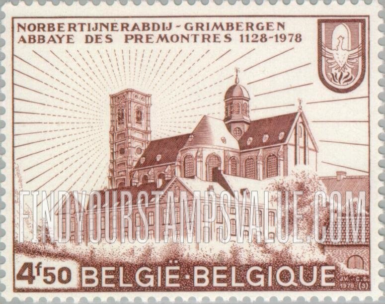 FindYourStampsValue: Grimbergen Abbey