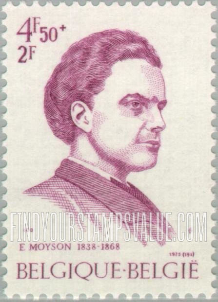 FindYourStampsValue: Semi-Postal: Emile Moyson