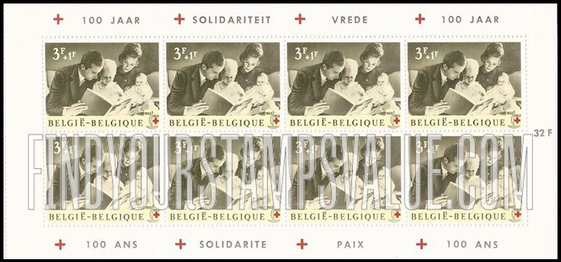 FindYourStampsValue: Semi-Postal: Prince Albert and Family