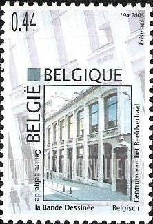 FindYourStampsValue: Buildings in Belgium and Singapore: Belgian Center for Comic Strip Art, Brussels