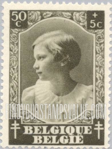 FindYourStampsValue: Semi-Postal: Princess Josephine-Charlotte