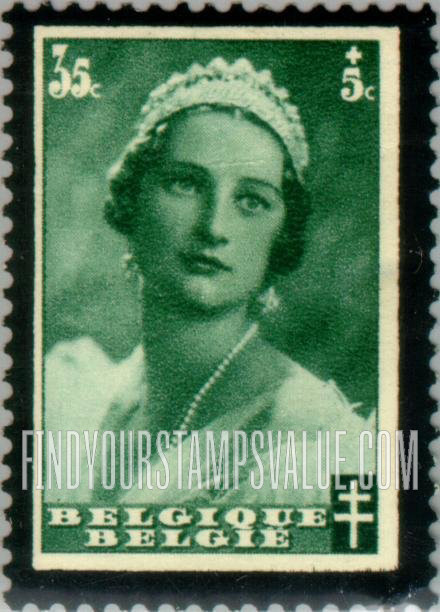 FindYourStampsValue: Semi-Postal: Queen Astrid