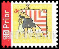 FindYourStampsValue: Vacations: Woman, man with kite
