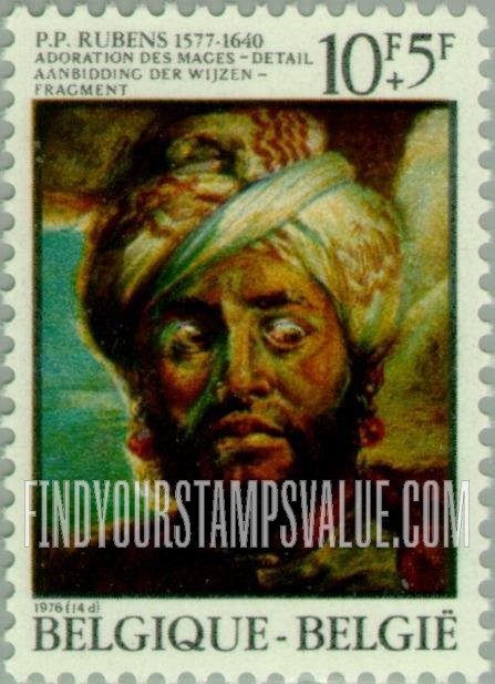 FindYourStampsValue: Semi-Postal, Rubens Paintings (Details): Adoration of the Kings