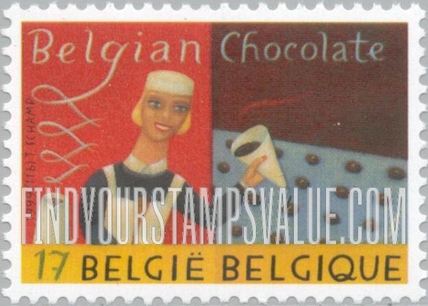 FindYourStampsValue: Belgian Chocolate: Candy maker