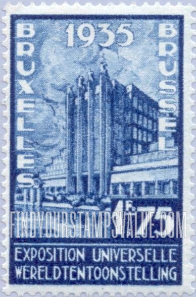 FindYourStampsValue: Belgian pavilion