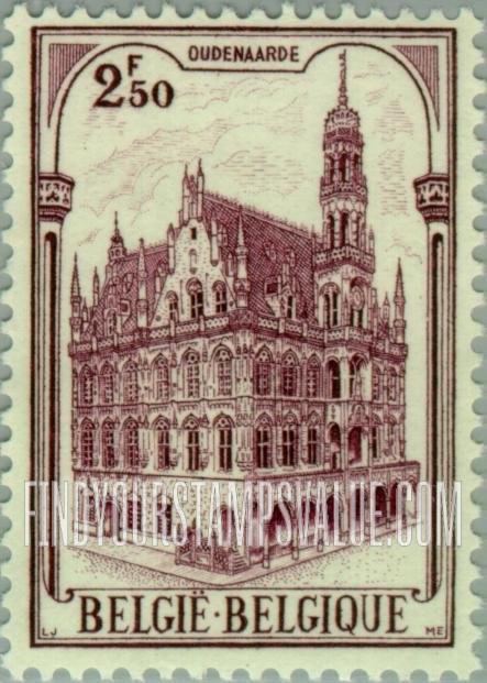 FindYourStampsValue: City Hall, Audenarde