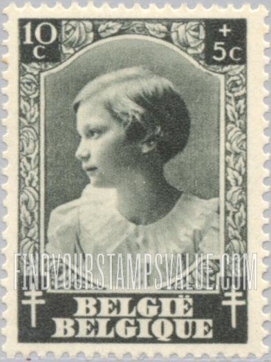 FindYourStampsValue: Semi-Postal: Princess Josephine-Charlotte