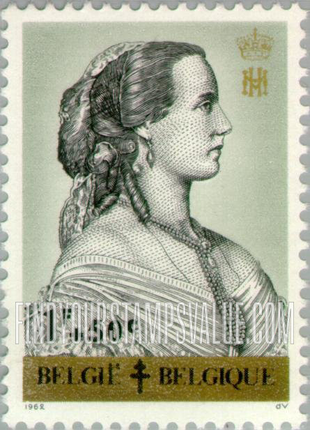 FindYourStampsValue: Semi-Postal, Belgian Queens: Marie-Henriette