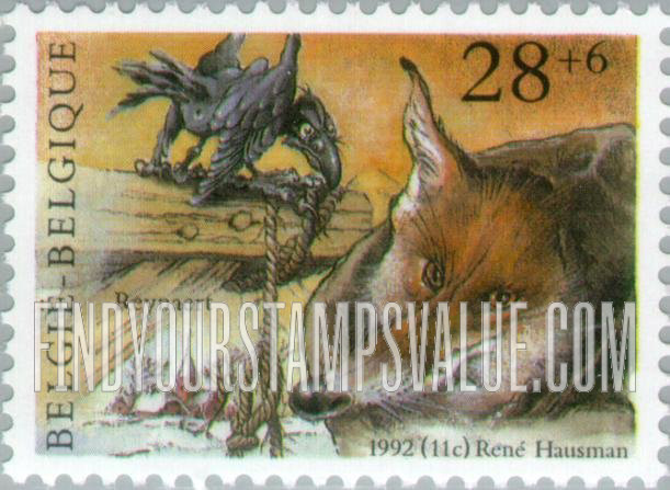 FindYourStampsValue: Semi-Postal, Folk Legends: Reynard the Fox