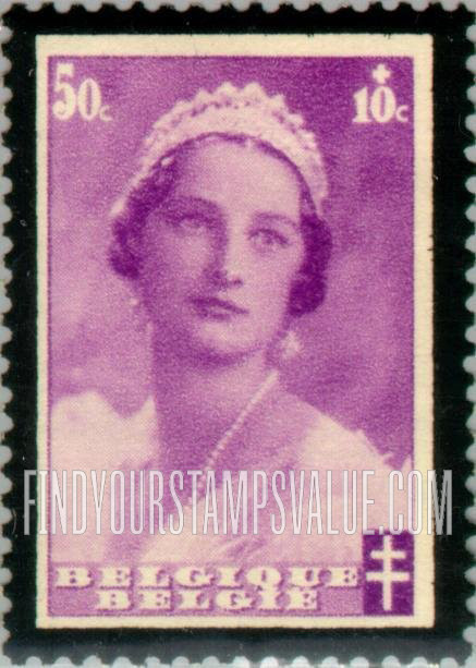 FindYourStampsValue: Semi-Postal: Queen Astrid