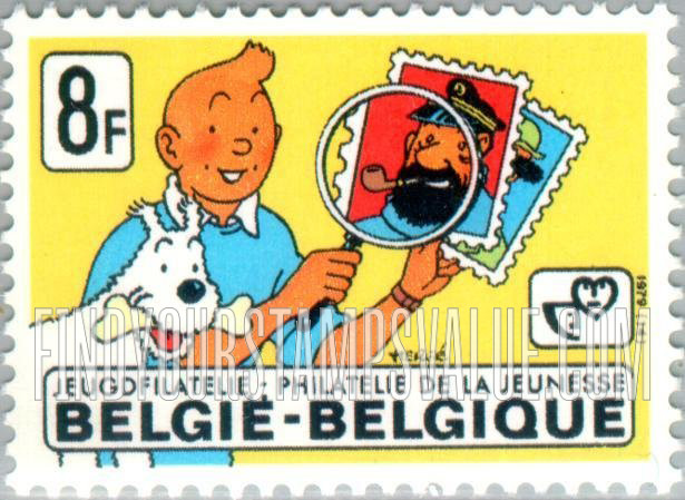 FindYourStampsValue: “Tintin” as Philatelist