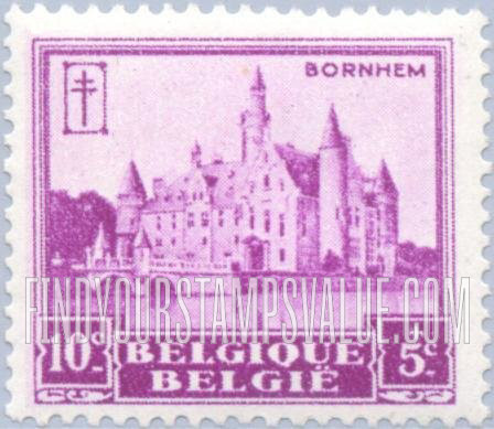 FindYourStampsValue: Semi-Postal: Bornhem