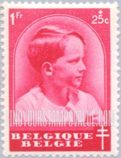 FindYourStampsValue: Semi-Postal: Prince Baudouin