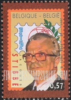 FindYourStampsValue: Famous Belgians: Jacques Stibbe, philatelist