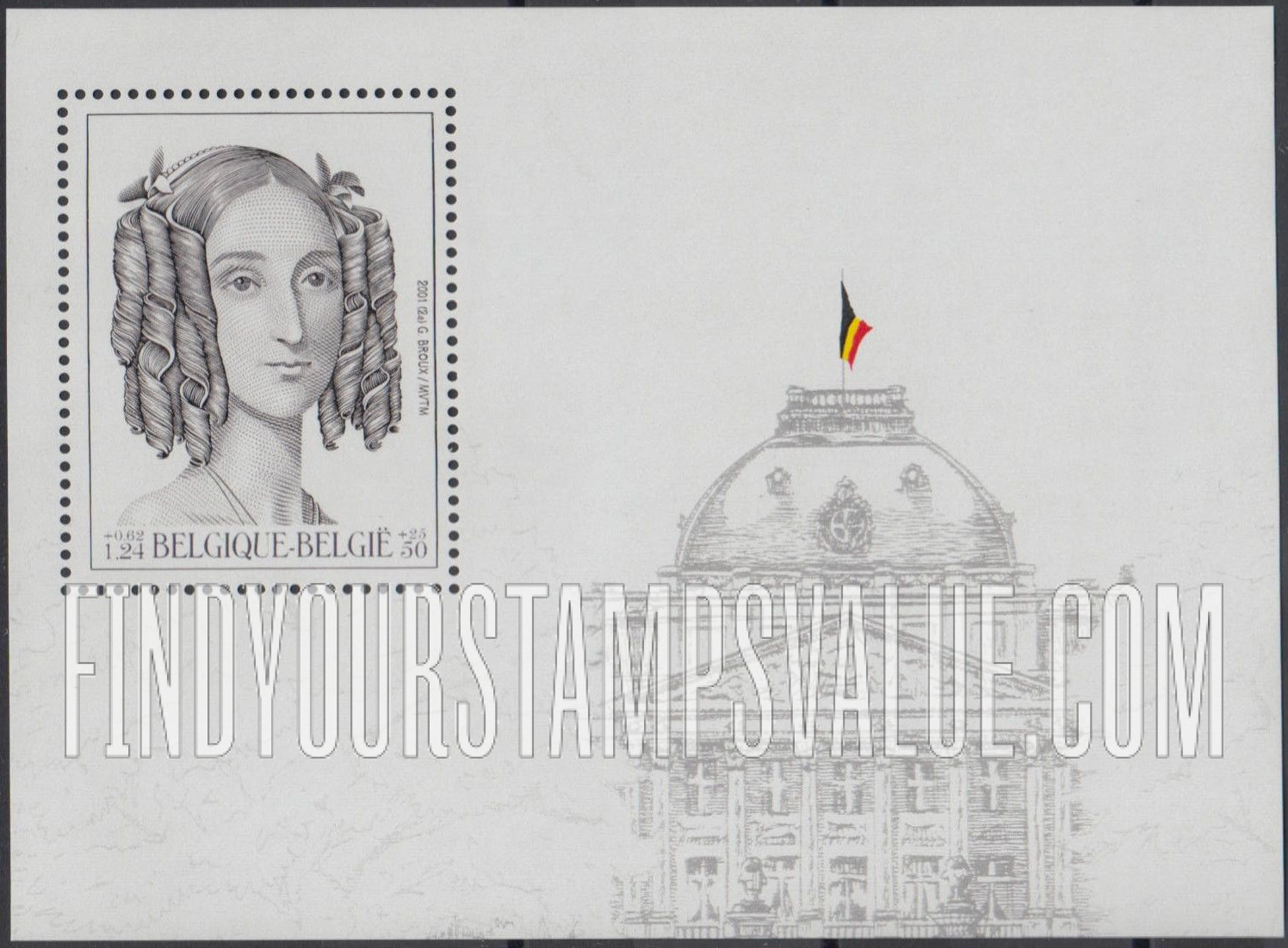 FindYourStampsValue: Semi-Postal, Royalty: Queen Louise-Marie (1812-50)