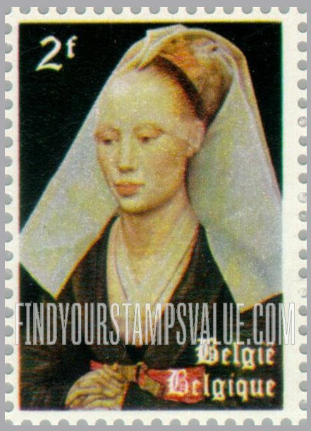 FindYourStampsValue: Semi-Postal, Rogier van der Weyden Paintings: Portrait of a Lady
