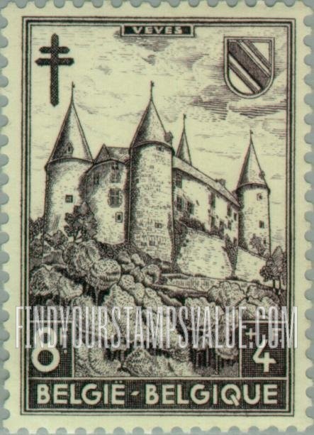 FindYourStampsValue: Semi-Postal, Castles: Veves
