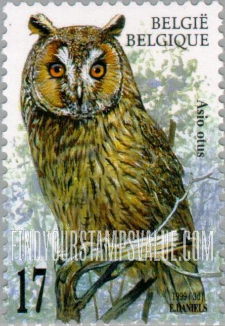 FindYourStampsValue: Owls: Asio otus