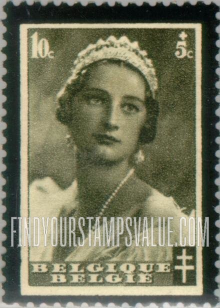 FindYourStampsValue: Semi-Postal: Queen Astrid