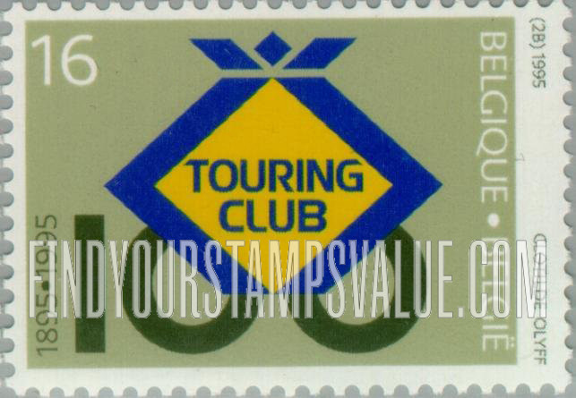 FindYourStampsValue: Anniversaries and Events: Belgian Touring Club, Centenary