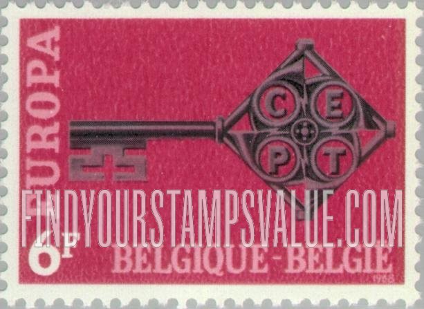 FindYourStampsValue: Europa, 1968