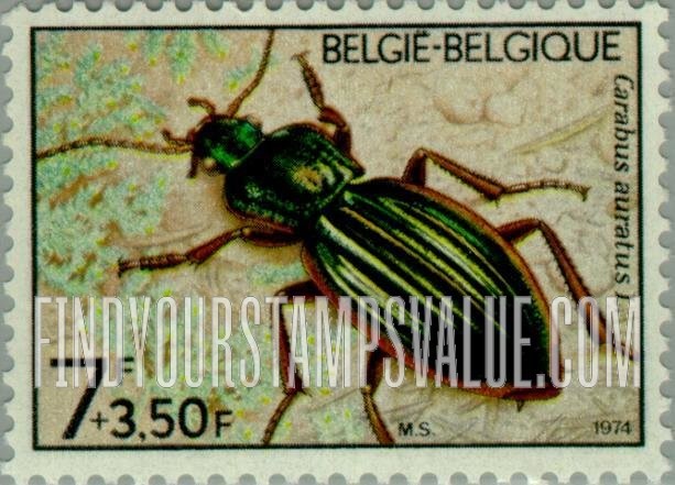 FindYourStampsValue: Semi-Postal: Beetle